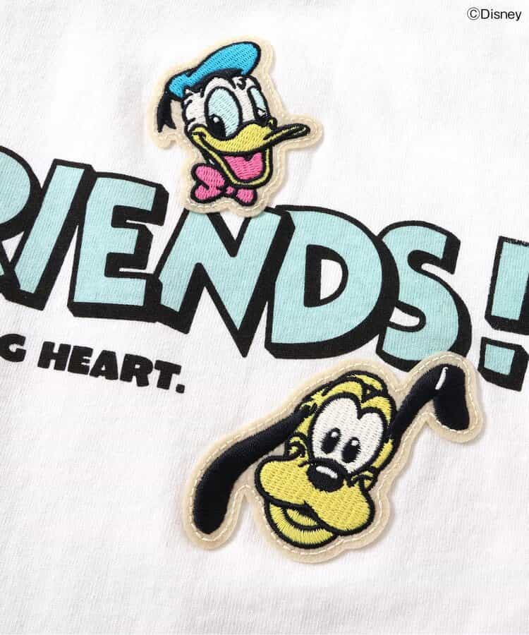 Japanese children's clothing BREEZE x Disney printed top 80-140cm boys' summer TOPS