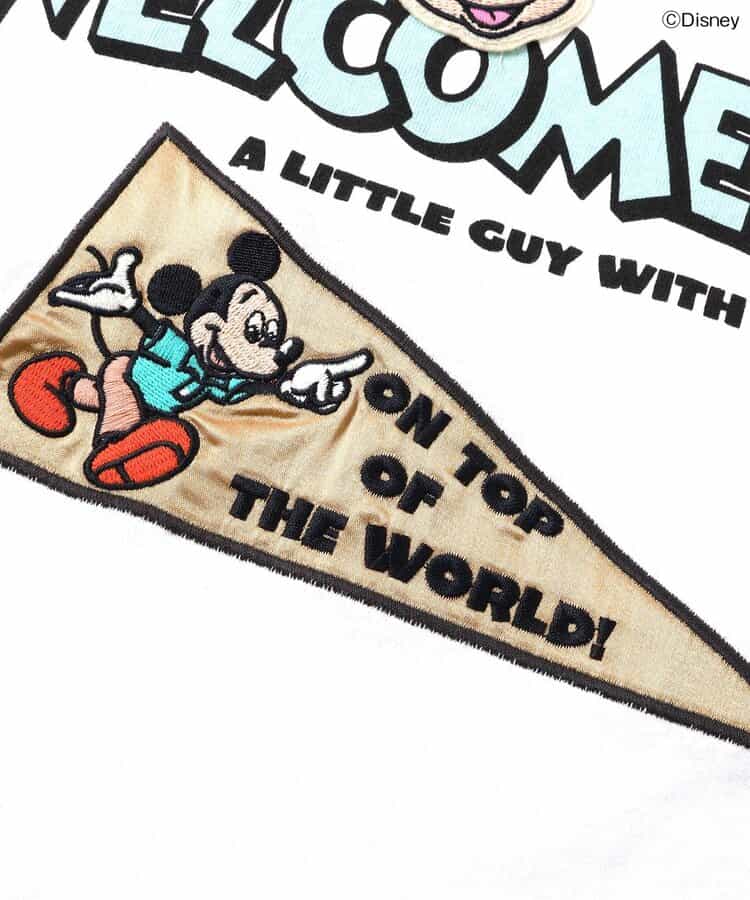 Japanese children's clothing BREEZE x Disney printed top 80-140cm boys' summer TOPS