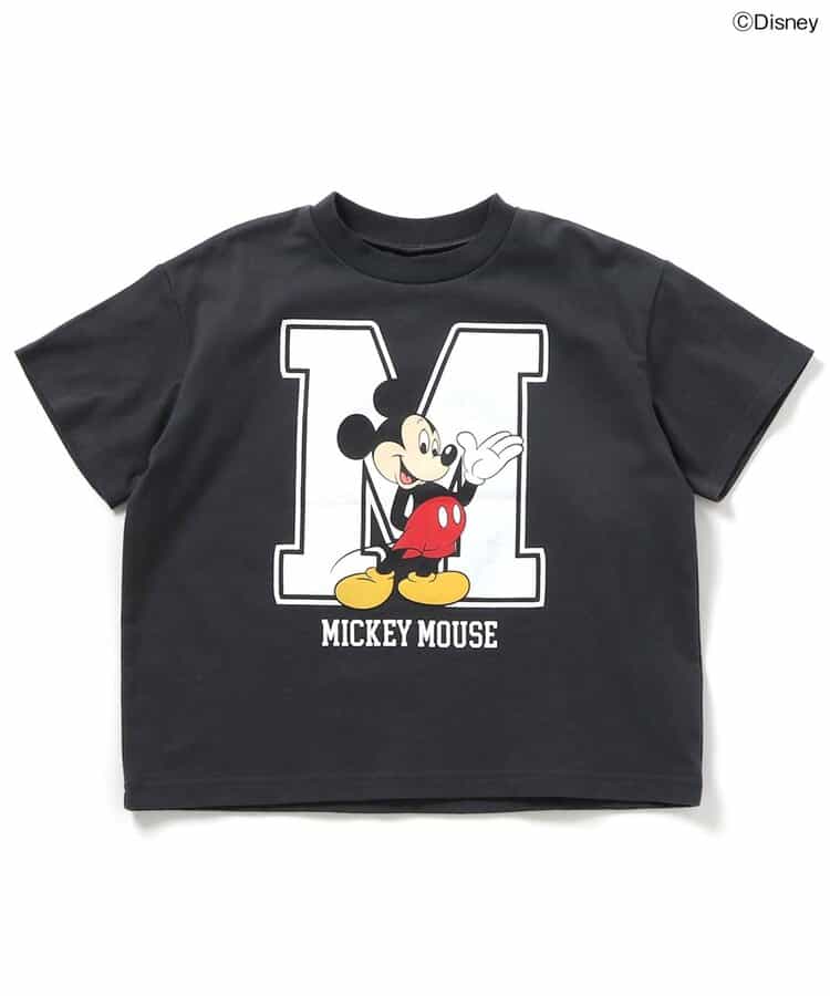 Japanese children's clothing BREEZE x Disney printed tops 80-140cm boys/girls summer TOPS