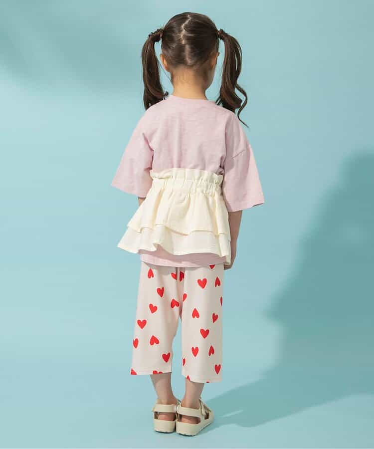 Japanese children's clothing BREEZE top cake skirt two-piece set 80-140cm girls summer TOPS