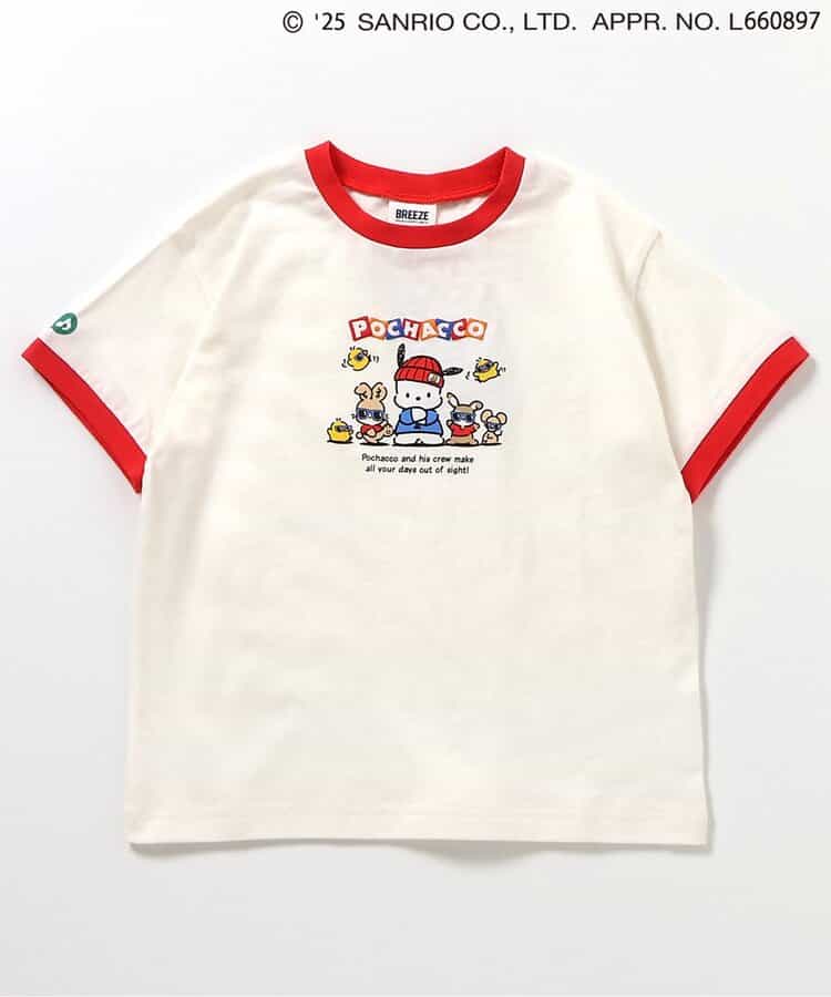 BREEZE x Sanrio Printed Tops (90-120cm) for Boys and Girls (Summer)