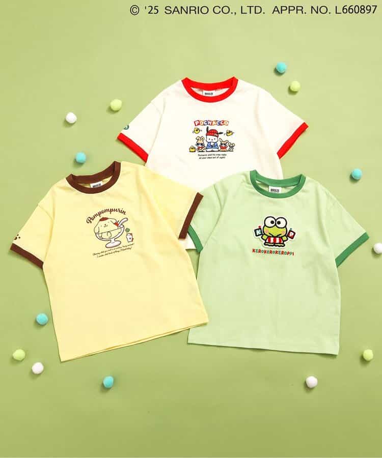BREEZE x Sanrio Printed Tops (90-120cm) for Boys and Girls (Summer)