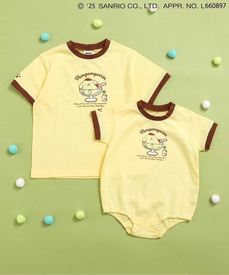 BREEZE x Sanrio Printed Tops (90-120cm) for Boys and Girls (Summer)