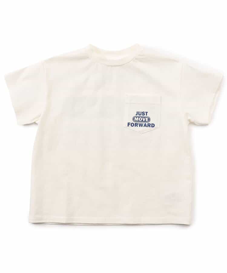 Japanese children's clothing BREEZE letter print top 90-160cm boys/girls summer TOPS