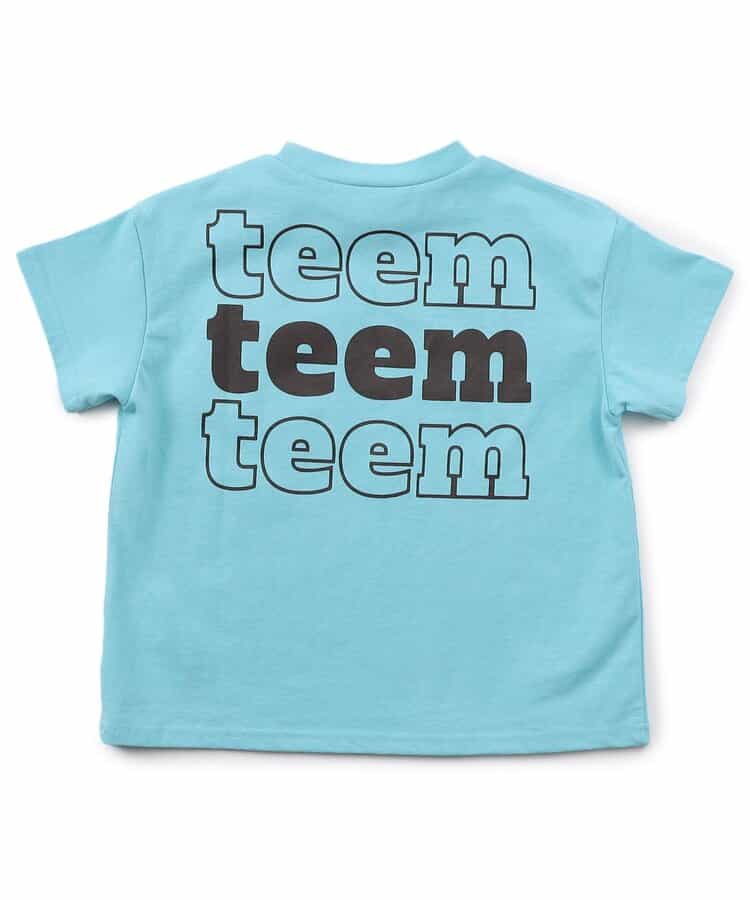 Japanese children's clothing BREEZE letter print top 90-160cm boys/girls summer TOPS