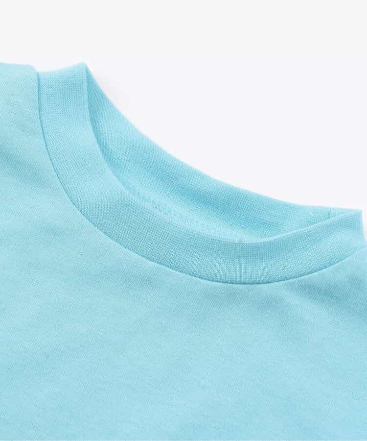 Japanese children's clothing BREEZE letter print top 90-160cm boys/girls summer TOPS