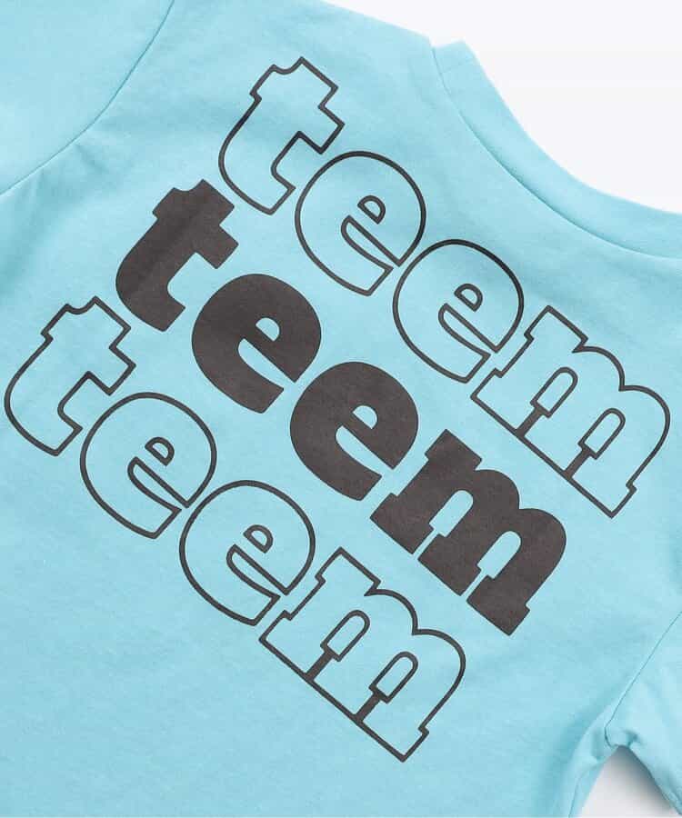Japanese children's clothing BREEZE letter print top 90-160cm boys/girls summer TOPS