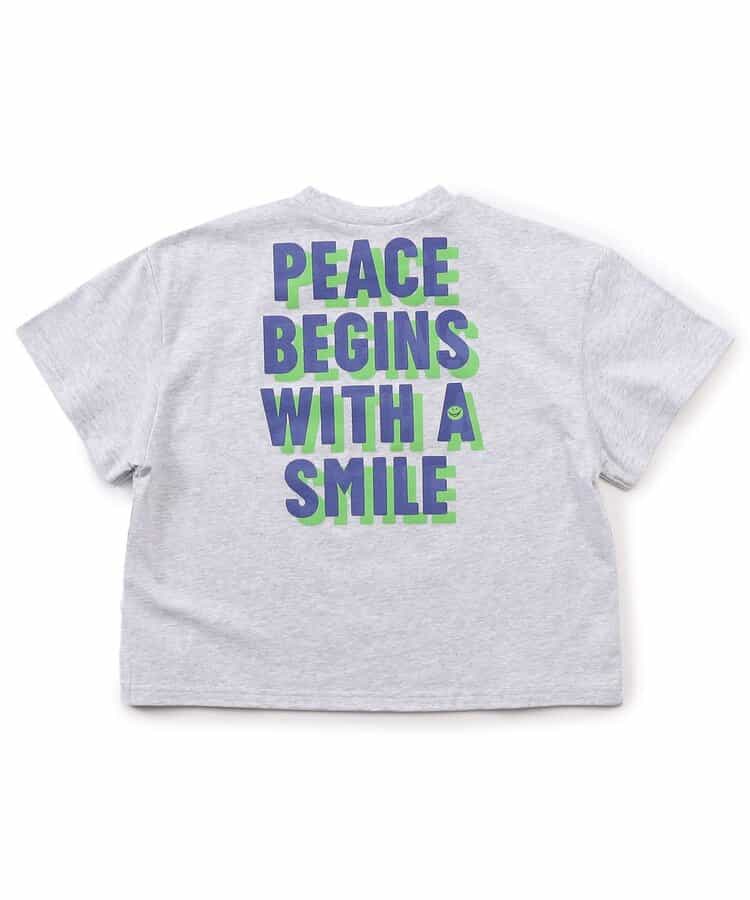 Japanese children's clothing BREEZE letter print top 90-150cm boys/girls summer TOPS