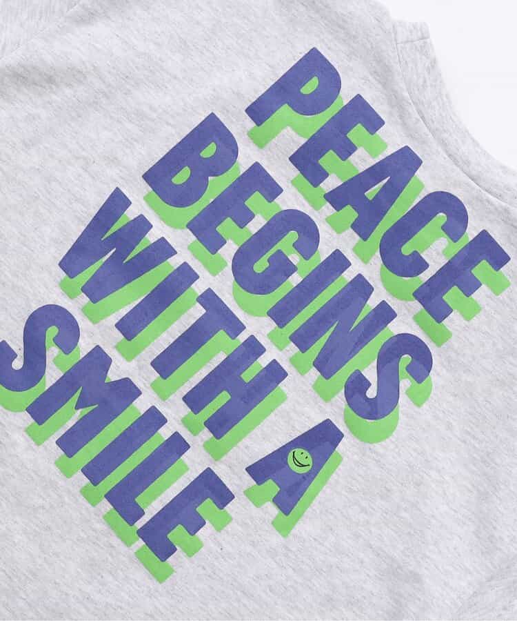 Japanese children's clothing BREEZE letter print top 90-150cm boys/girls summer TOPS