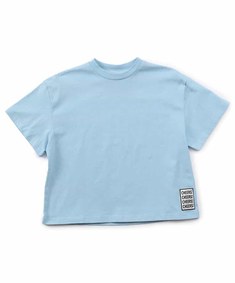 Japanese children's clothing BREEZE letter print top 90-150cm boys/girls summer TOPS