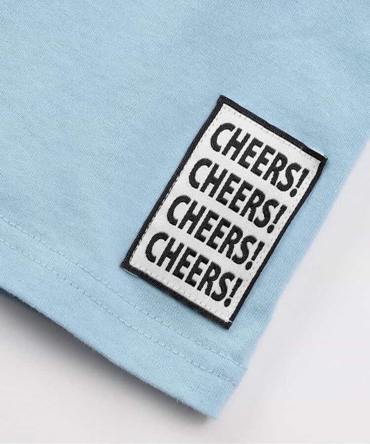 Japanese children's clothing BREEZE letter print top 90-150cm boys/girls summer TOPS