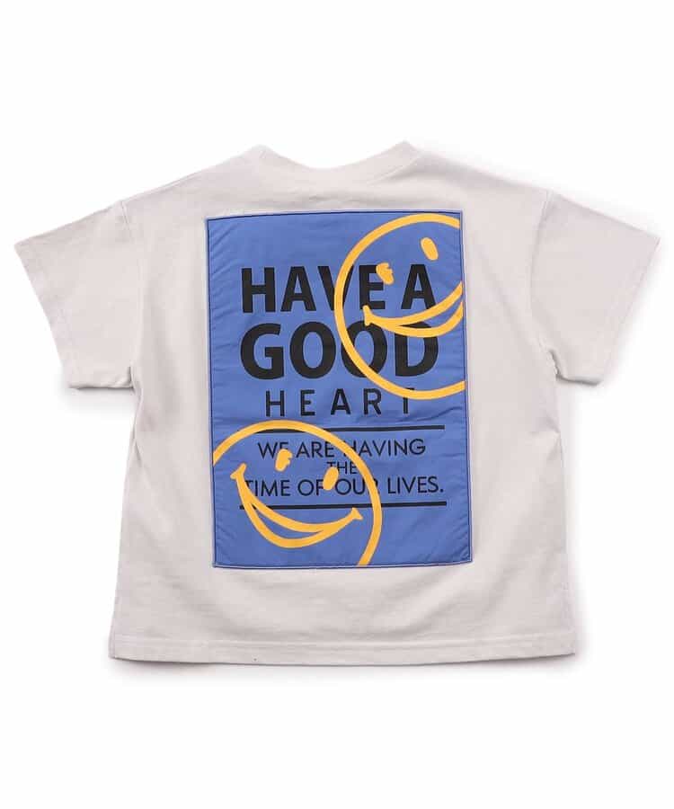 Japanese children's clothing BREEZE back print top 90-150cm boys/girls summer TOPS