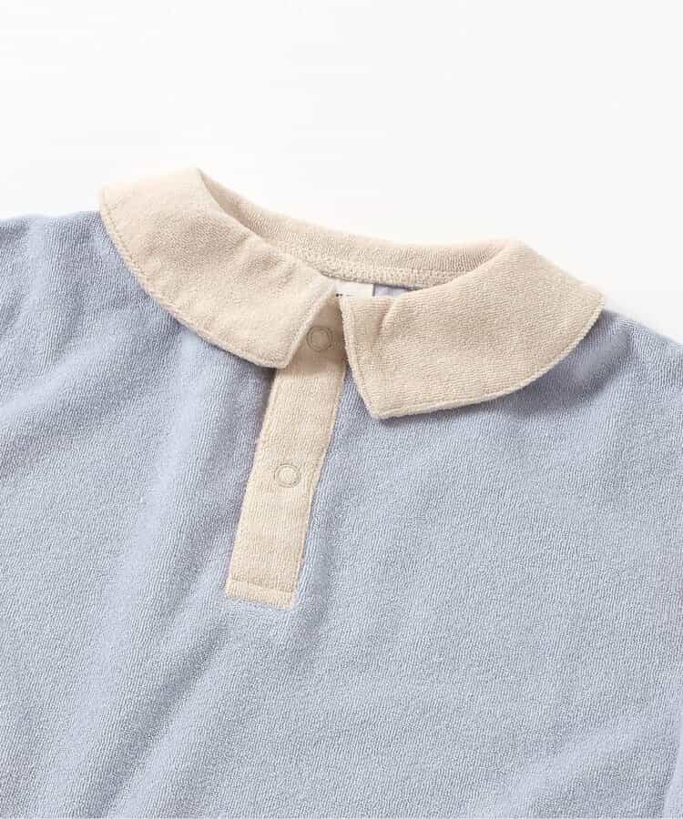 Japanese BREEZE Towel Collar Top 80-140cm Boys Summer TOPS