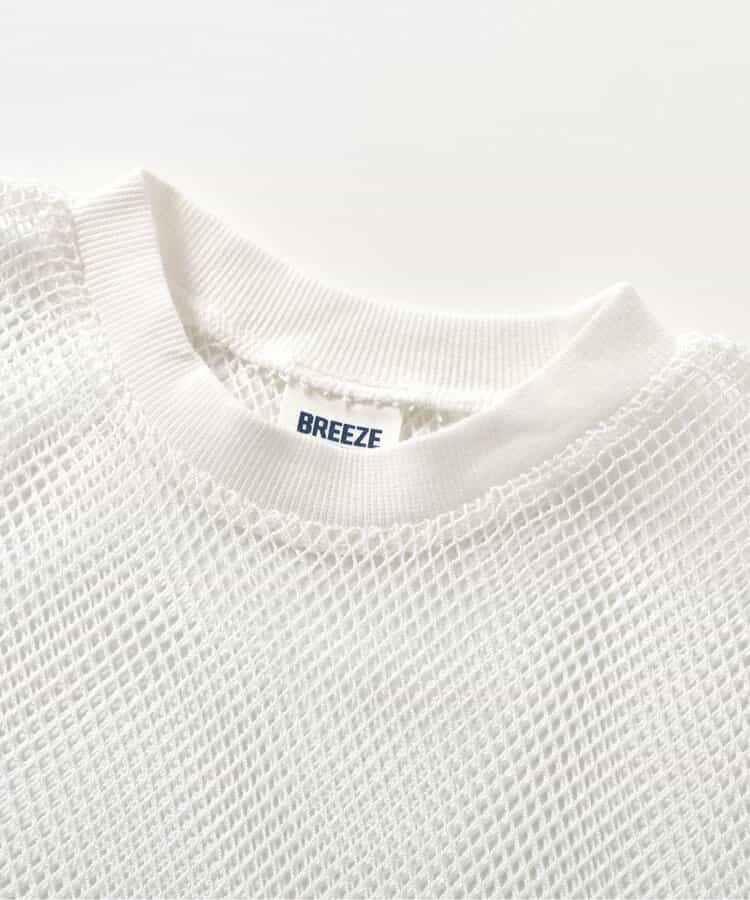 Japanese children's clothing BREEZE mesh top 90-160cm boys' summer TOPS