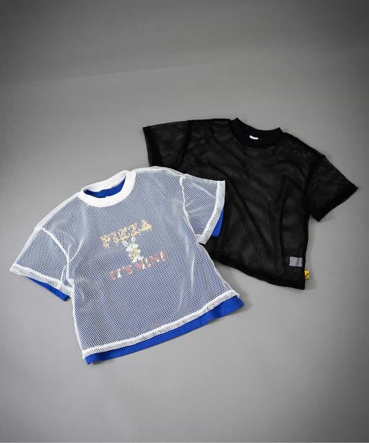 Japanese children's clothing BREEZE mesh top 90-160cm boys' summer TOPS