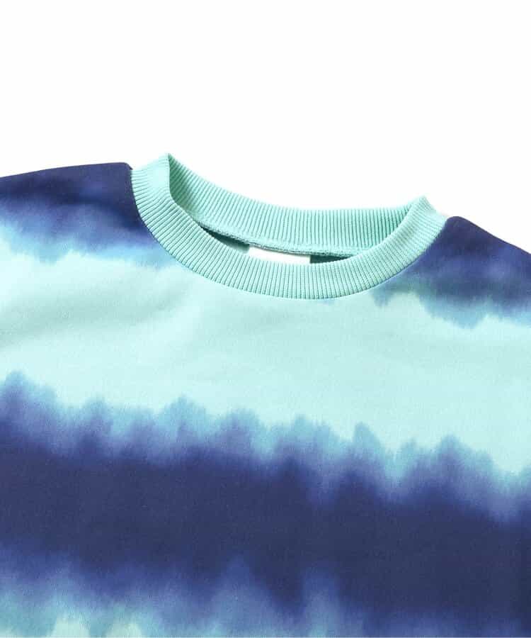 Japanese children's clothing BREEZE tie-dye print top 90-160cm boys' summer TOPS