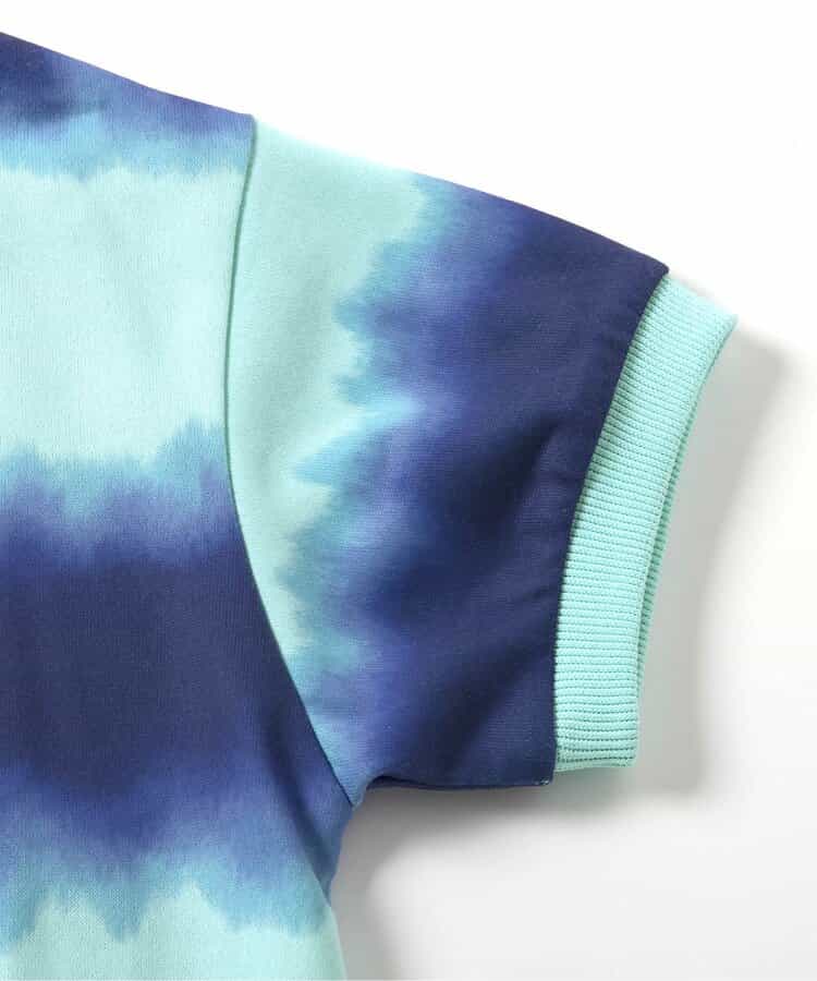 Japanese children's clothing BREEZE tie-dye print top 90-160cm boys' summer TOPS