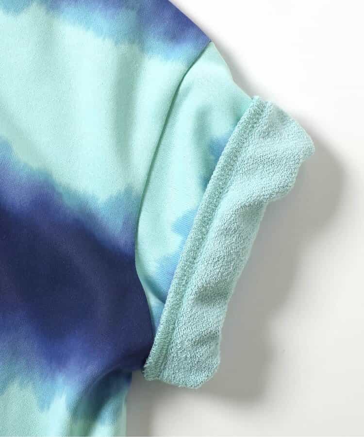 Japanese children's clothing BREEZE tie-dye print top 90-160cm boys' summer TOPS