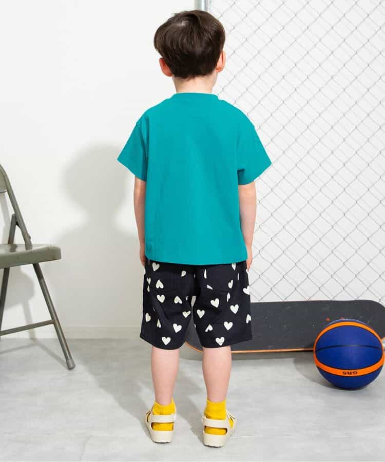 Japanese children's clothing BREEZE fur pattern top 80-140cm boys/girls summer TOPS