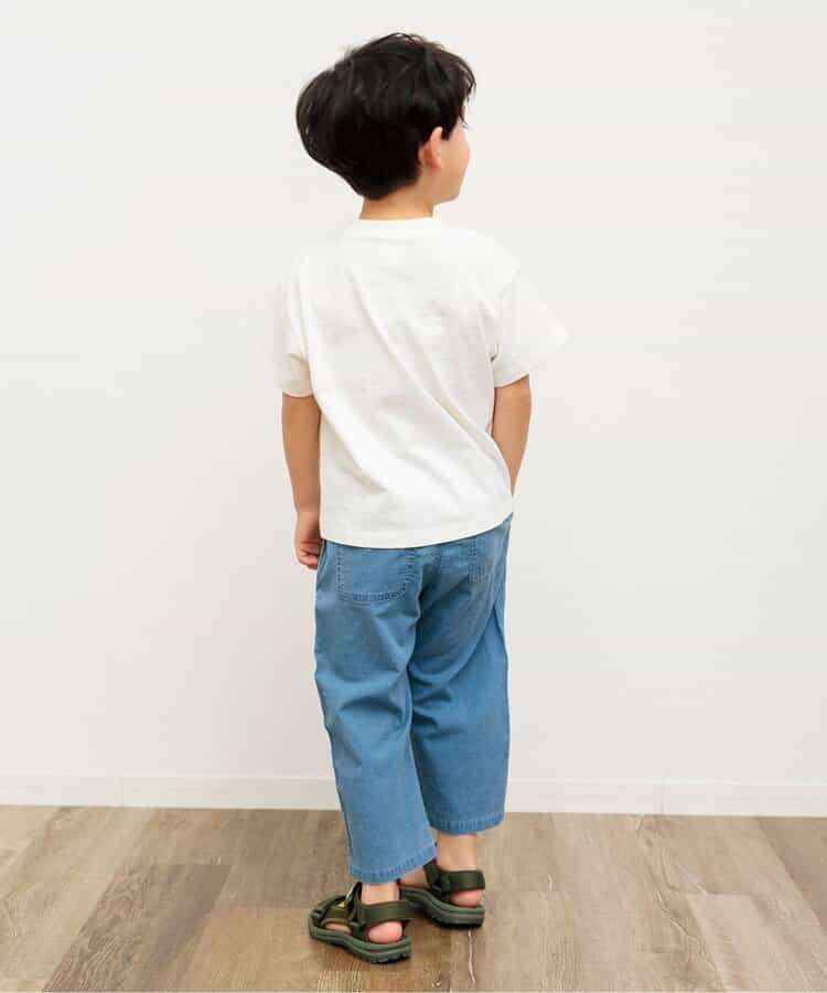 Japanese children's clothing BREEZE fur pattern top 80-140cm boys/girls summer TOPS