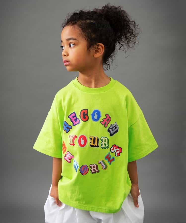 Japanese children's clothing BREEZE printed short-sleeved top 90-160cm boys' summer TOPS