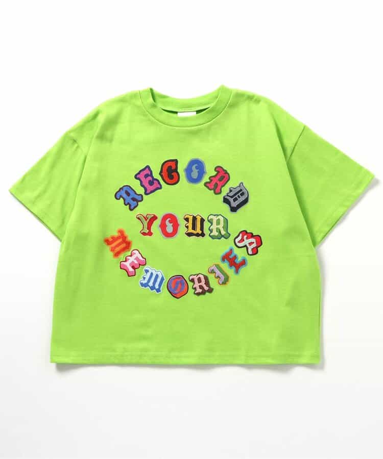 Japanese children's clothing BREEZE printed short-sleeved top 90-160cm boys' summer TOPS