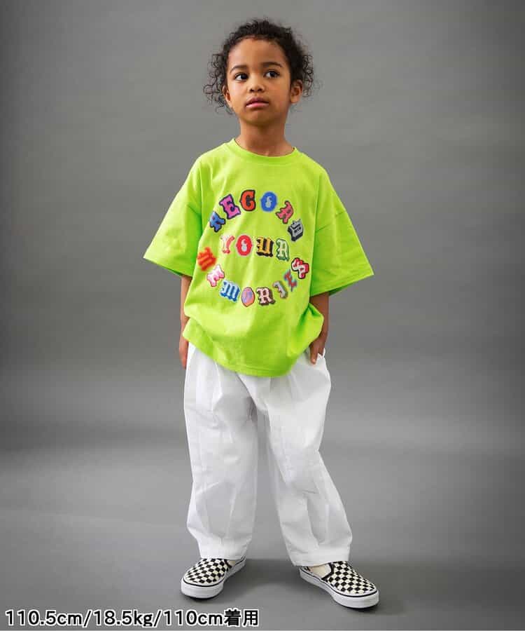 Japanese children's clothing BREEZE printed short-sleeved top 90-160cm boys' summer TOPS