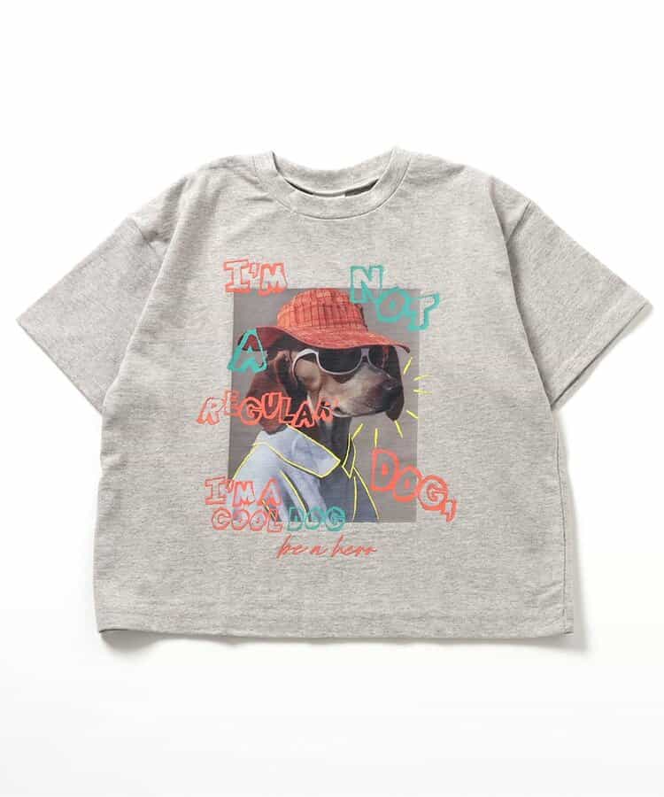 Japanese children's clothing BREEZE printed short-sleeved top 90-160cm boys' summer TOPS