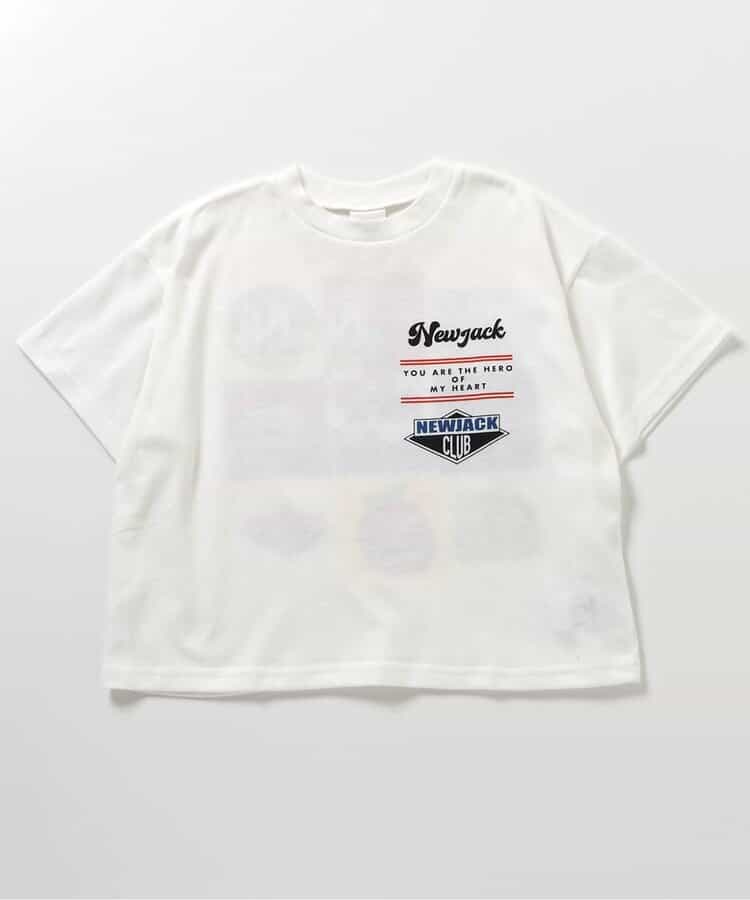 Japanese children's clothing BREEZE printed short-sleeved top 90-160cm boys' summer TOPS