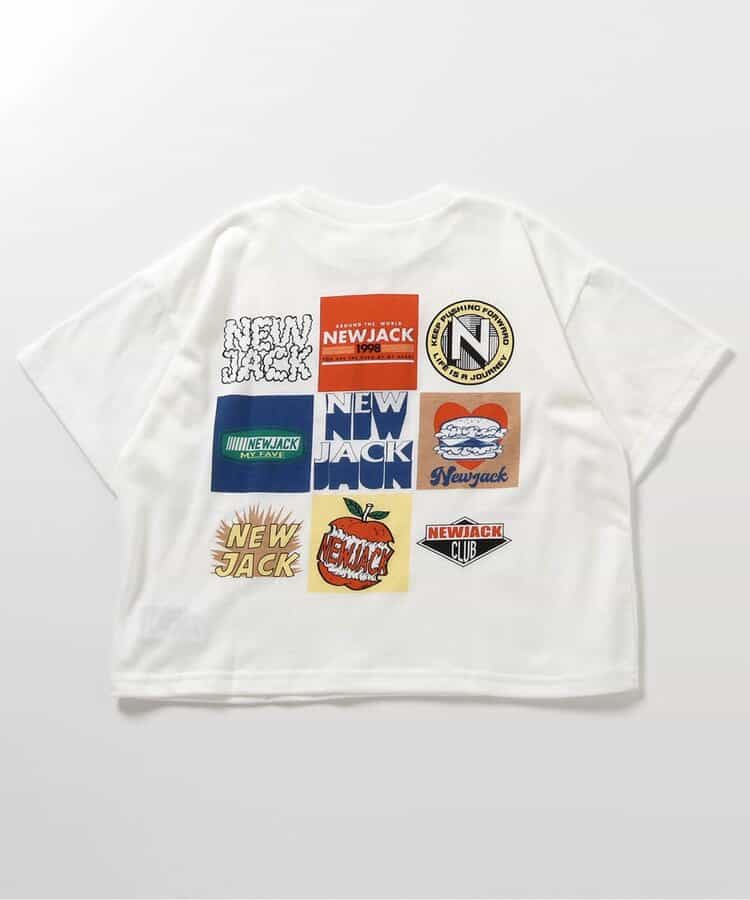 Japanese children's clothing BREEZE printed short-sleeved top 90-160cm boys' summer TOPS