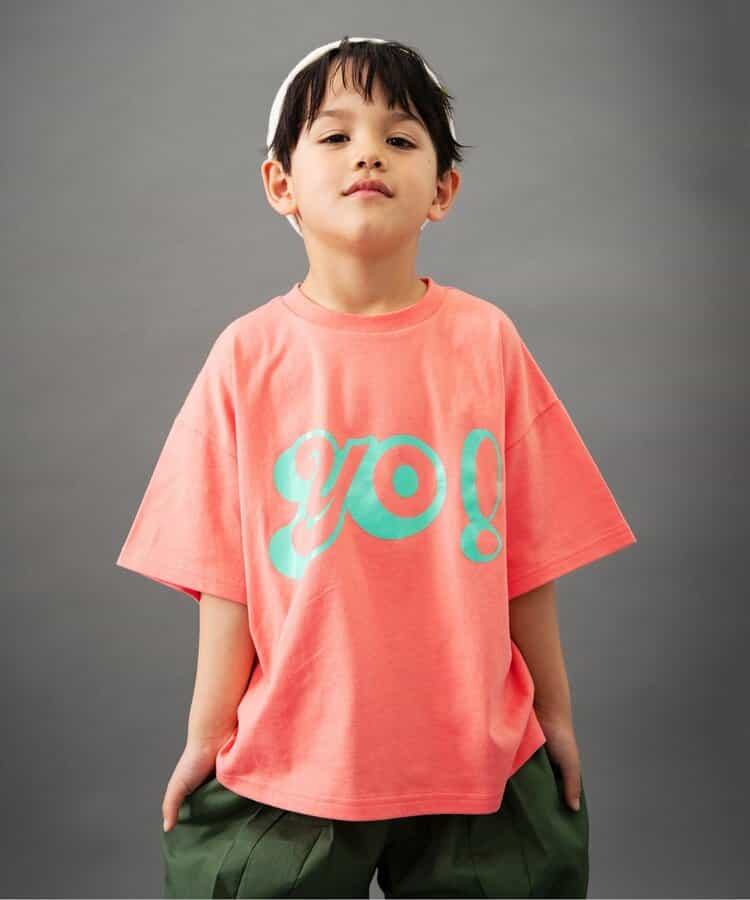 Japanese children's clothing BREEZE printed short-sleeved top 90-160cm boys' summer TOPS