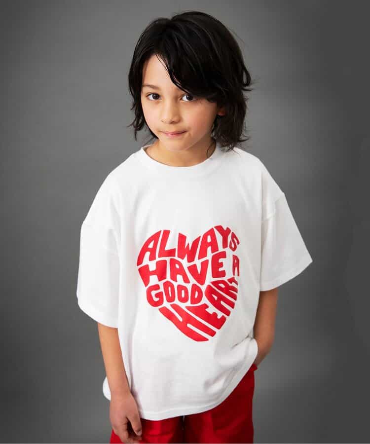 Japanese children's clothing BREEZE printed short-sleeved top 90-160cm boys' summer TOPS