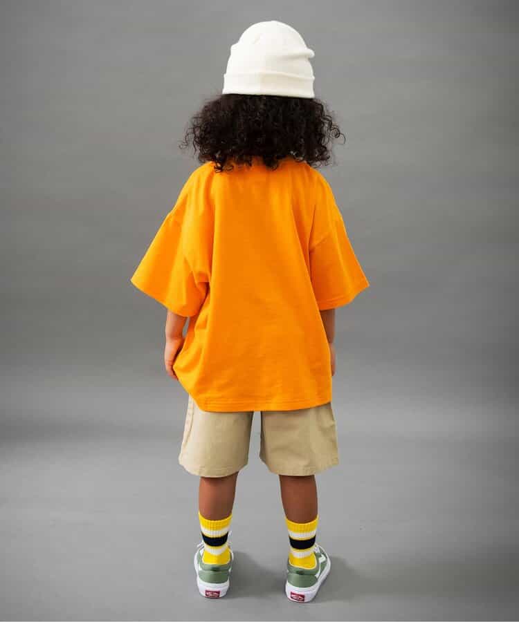 Japanese children's clothing BREEZE printed short-sleeved top 90-160cm boys' summer TOPS