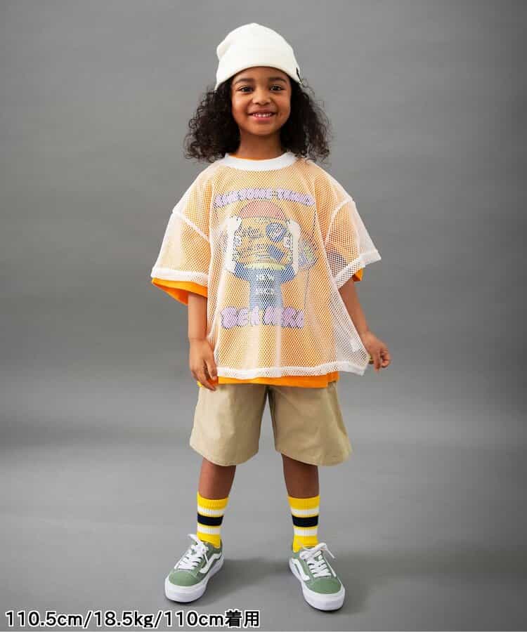 Japanese children's clothing BREEZE printed short-sleeved top 90-160cm boys' summer TOPS