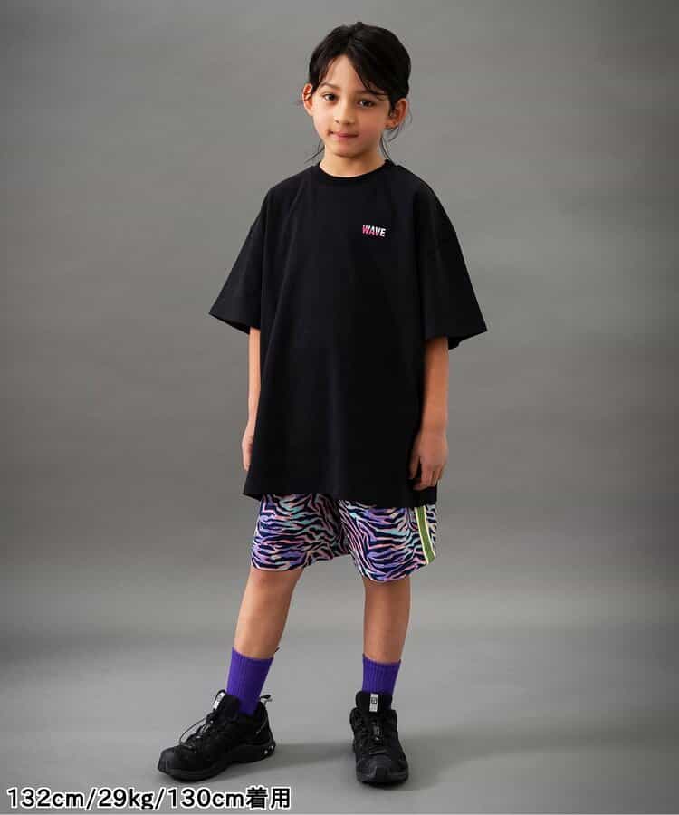 Japanese children's clothing BREEZE printed short-sleeved top 90-160cm boys' summer TOPS