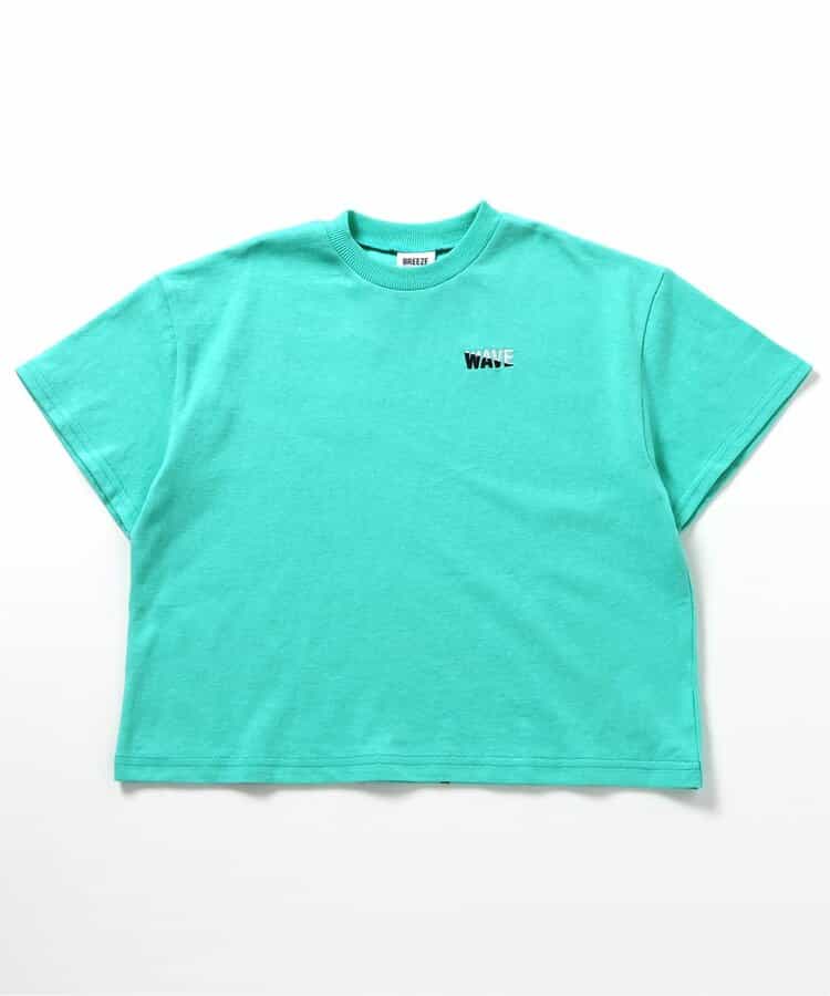 Japanese children's clothing BREEZE printed short-sleeved top 90-160cm boys' summer TOPS