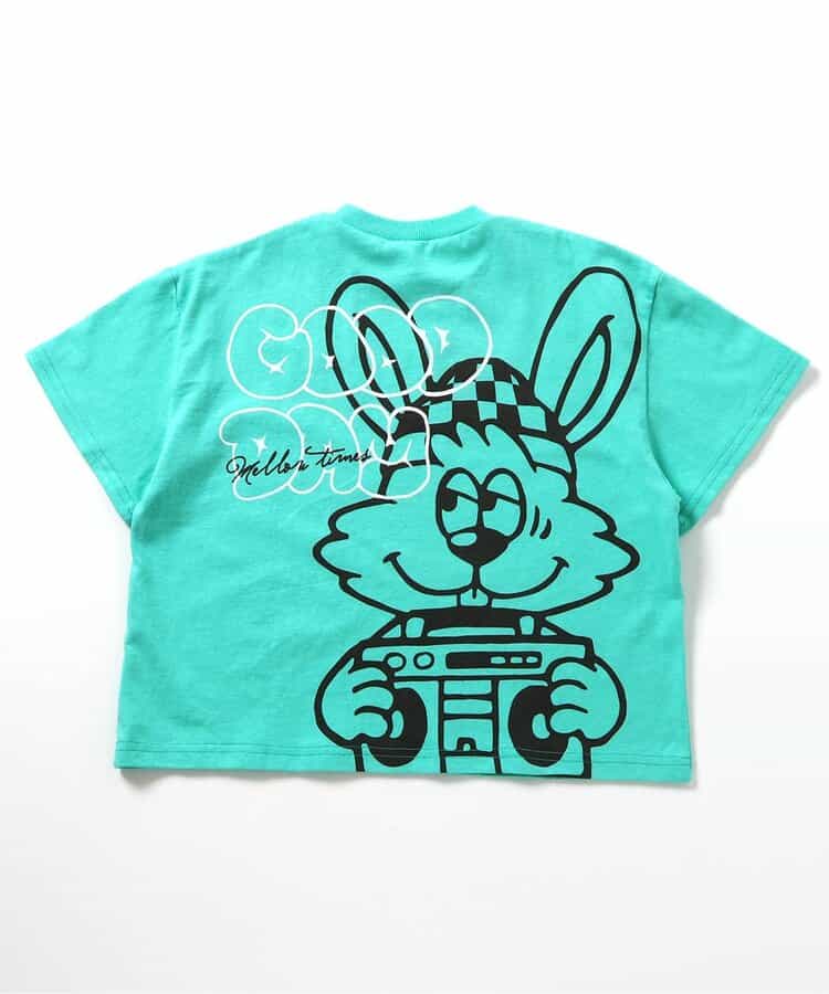 Japanese children's clothing BREEZE printed short-sleeved top 90-160cm boys' summer TOPS