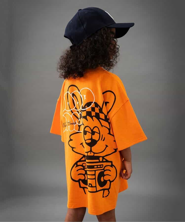 Japanese children's clothing BREEZE printed short-sleeved top 90-160cm boys' summer TOPS