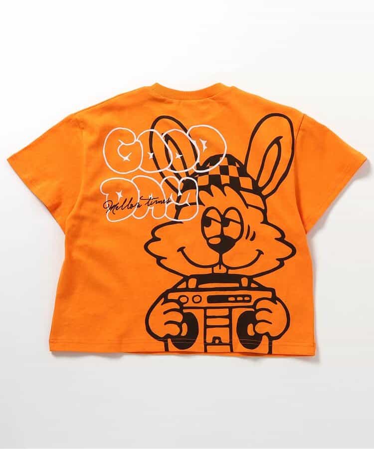 Japanese children's clothing BREEZE printed short-sleeved top 90-160cm boys' summer TOPS