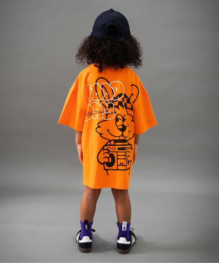 Japanese children's clothing BREEZE printed short-sleeved top 90-160cm boys' summer TOPS