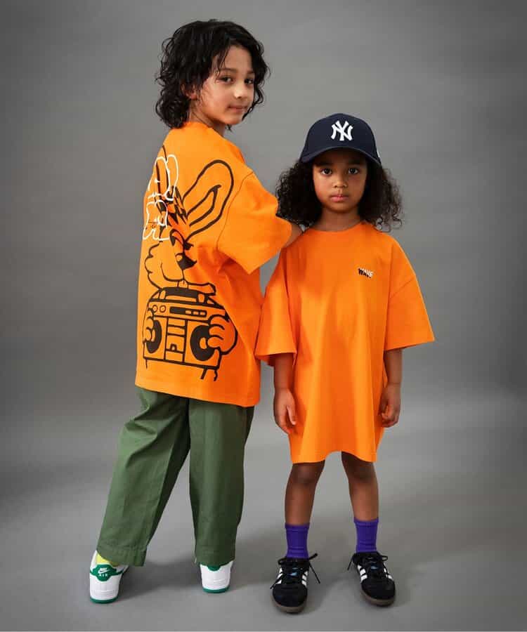 Japanese children's clothing BREEZE printed short-sleeved top 90-160cm boys' summer TOPS