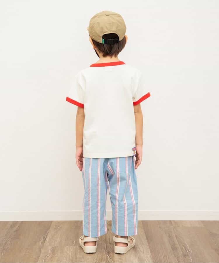 BREEZE Japanese children's clothing paparazzi pattern top 80-140cm boys/girls summer TOPS