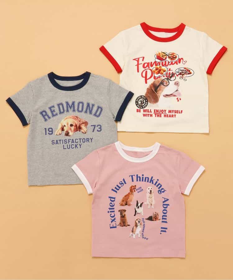 BREEZE Japanese children's clothing paparazzi pattern top 80-140cm boys/girls summer TOPS