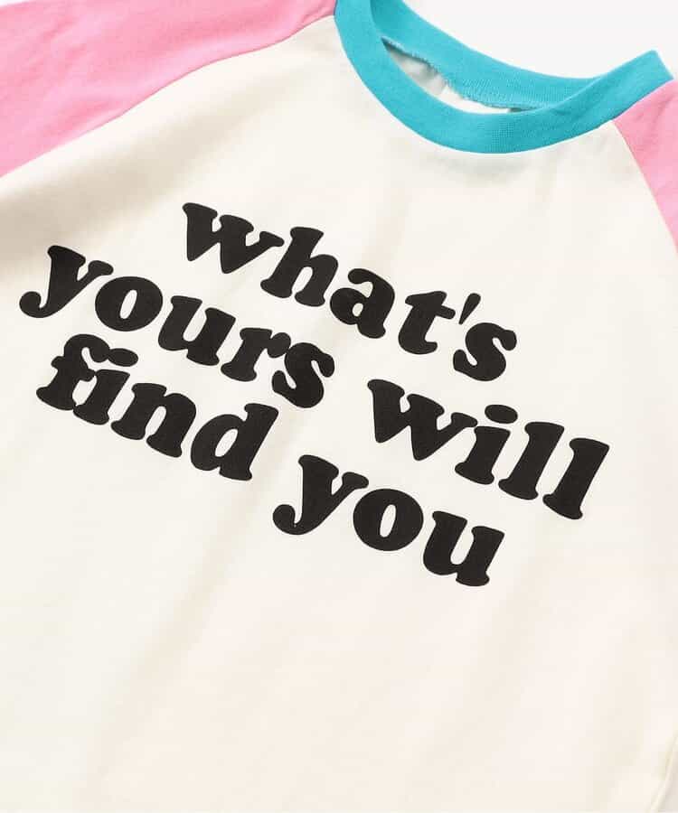 Japanese children's clothing BREEZE color block shoulder letter top 80-140cm boys/girls summer TOPS