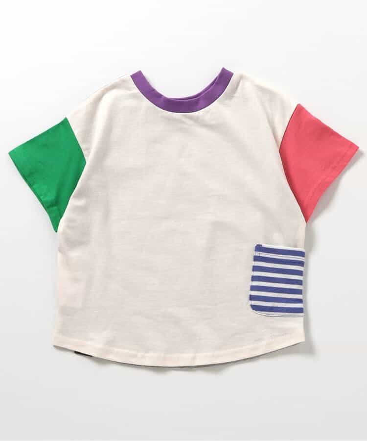 BREEZE 2Way Japanese Children's Clothing - Two-Way Short-Sleeve Tops (80-140cm) for Boys and Girls (Summer)