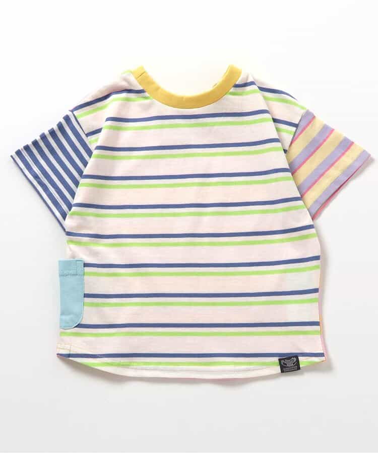 BREEZE 2Way Japanese Children's Clothing - Two-Way Short-Sleeve Tops (80-140cm) for Boys and Girls (Summer)