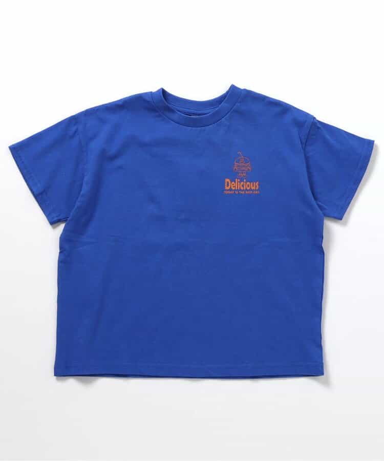 Japanese children's clothing BREEZE multi-color printed tops 90-150cm boys/girls summer TOPS