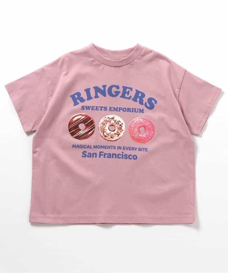 Japanese children's clothing BREEZE multi-color printed tops 90-150cm boys/girls summer TOPS