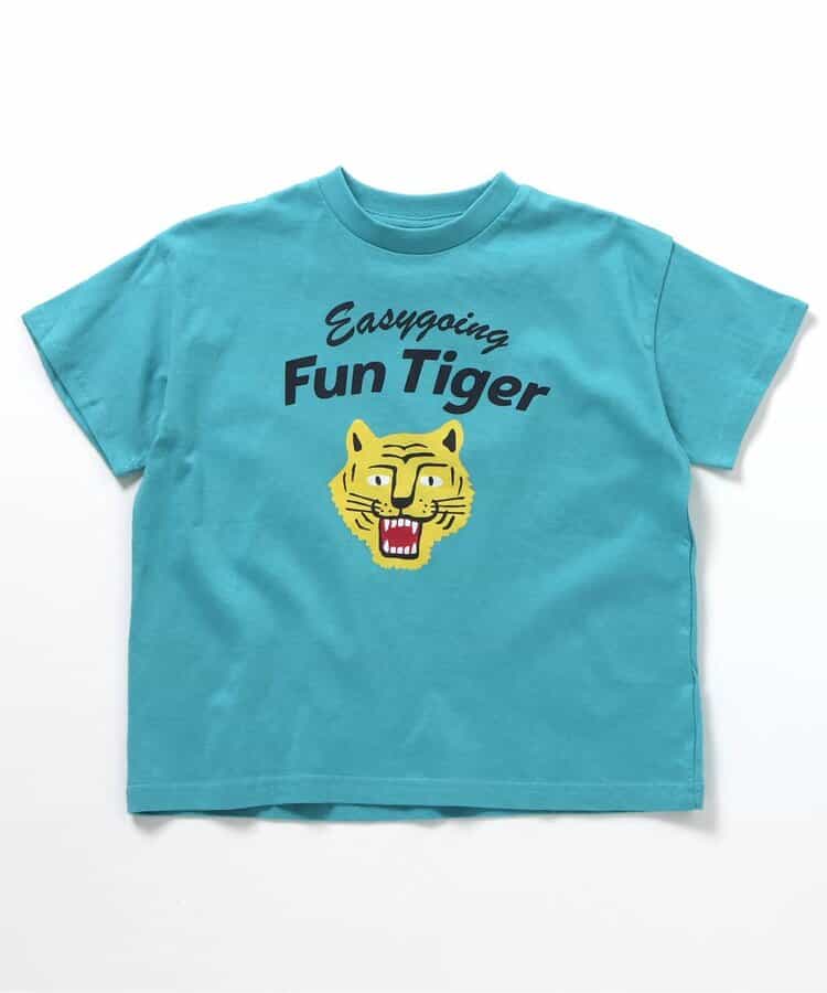 Japanese children's clothing BREEZE multi-color printed tops 90-150cm boys/girls summer TOPS