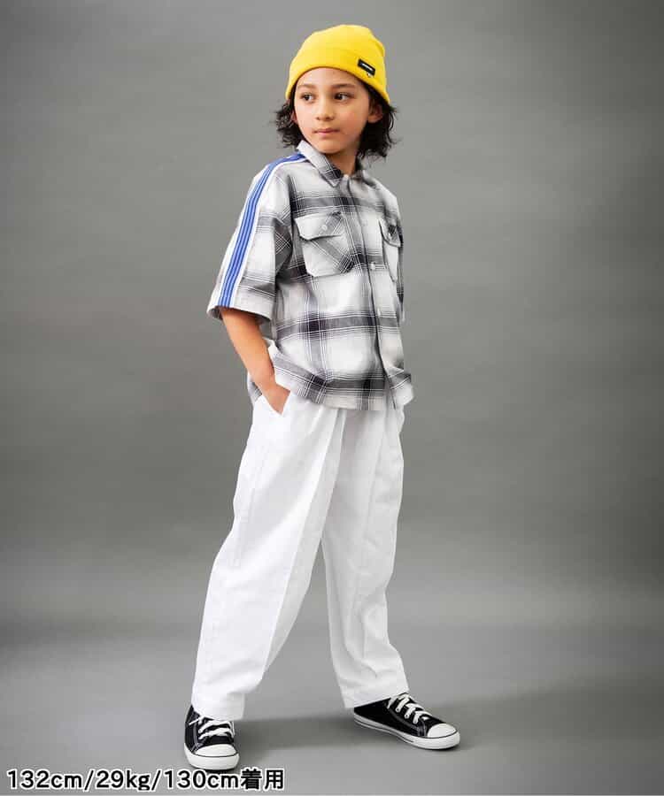 Japanese children's clothing BREEZE edge pattern shirt 90-160cm boys summer TOPS